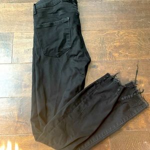 Articles of Society Distressed Black Denim